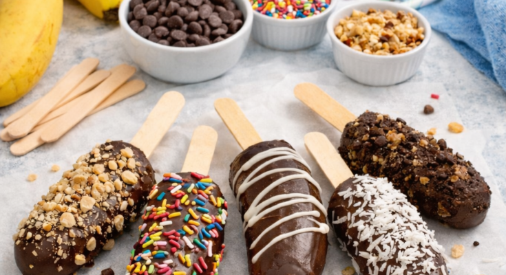 Frozen Banana Pops Recipe – A Fun, No-Bake