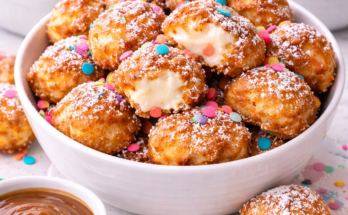 Air Fryer Funnel Cake Bites