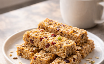Homemade granola bars naturally